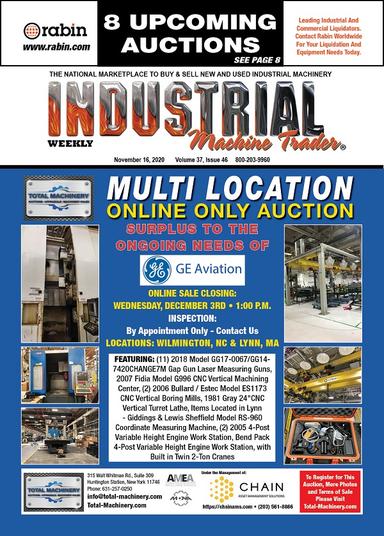 Industrial Machine Trader - November 16, 2020