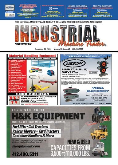 Industrial Machine Trader - November 30, 2020