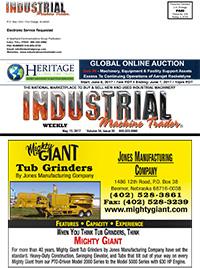 Industrial Machine Trader - May 15, 2017