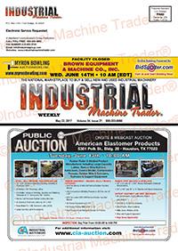 Industrial Machine Trader - May 22, 2017