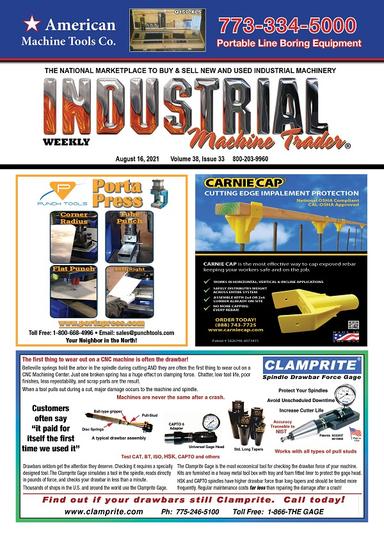 Industrial Machine Trader - August 16, 2021