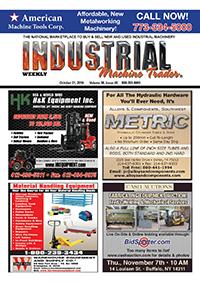 Industrial Machine Trader - October 21, 2019