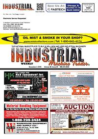 Industrial Machine Trader - November 4, 2019