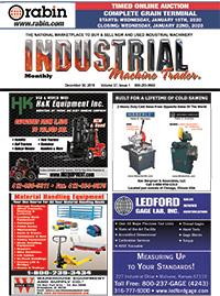 Industrial Machine Trader - December 30, 2019