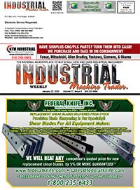 Industrial Machine Trader - January 20, 2020