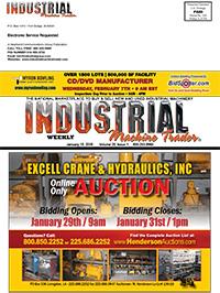 Industrial Machine Trader - January 15, 2018