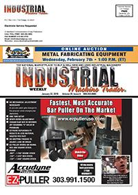 Industrial Machine Trader - January 22, 2018