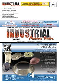 Industrial Machine Trader - September 18, 2017