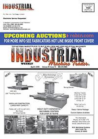 Industrial Machine Trader - April 9, 2018