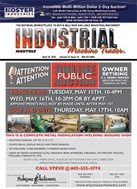 Industrial Machine Trader - April 30, 2018