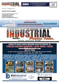 Industrial Machine Trader - May 14, 2018