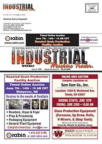 Industrial Machine Trader - June 11, 2018