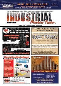 Industrial Machine Trader - July 30, 2018