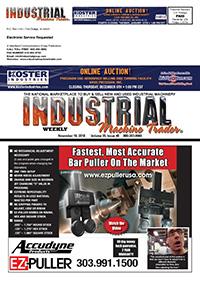 Industrial Machine Trader - November 19, 2018