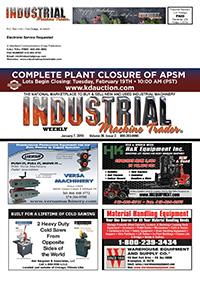 Industrial Machine Trader - January 7, 2019