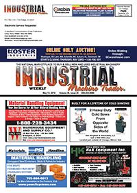 Industrial Machine Trader - May 13, 2019