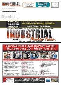 Industrial Machine Trader - June 10, 2019