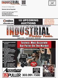 Industrial Machine Trader - August 12, 2019