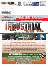 Industrial Machine Trader - September 23, 2019