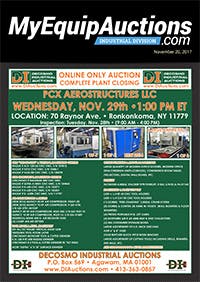 My Equip Auctions - November 20, 2017