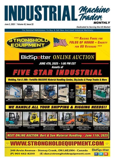 Industrial Machine Trader - June 2, 2025