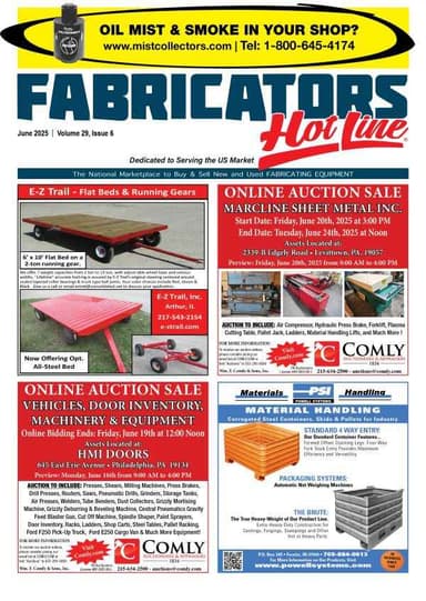 Fabricators Hot Line - June 2025