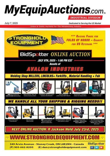 My Equip Auctions - July 7, 2025