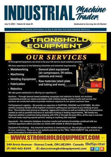 Industrial Machine Trader - July 14, 2025