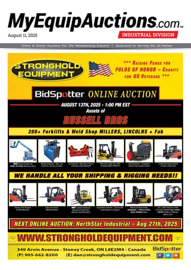 My Equip Auctions - August 11, 2025