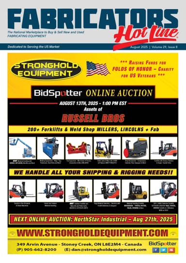 Fabricators Hot Line - August 2025