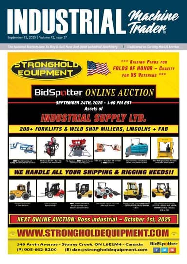 Industrial Machine Trader - September 15, 2025