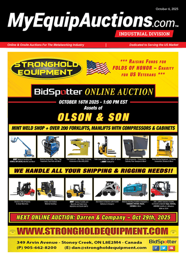 My Equip Auctions - October 6, 2025