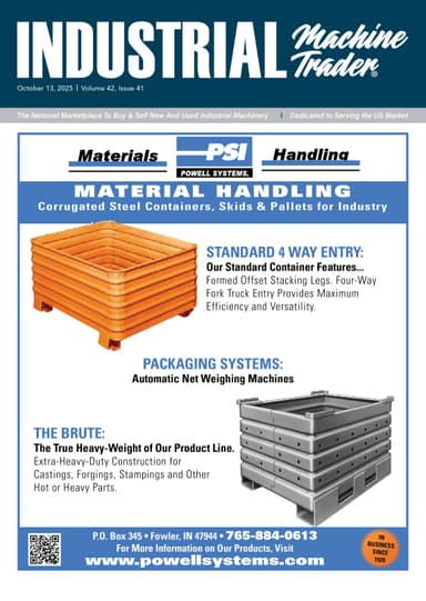 Industrial Machine Trader - October 13, 2025