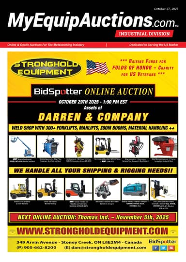 My Equip Auctions - October 27, 2025