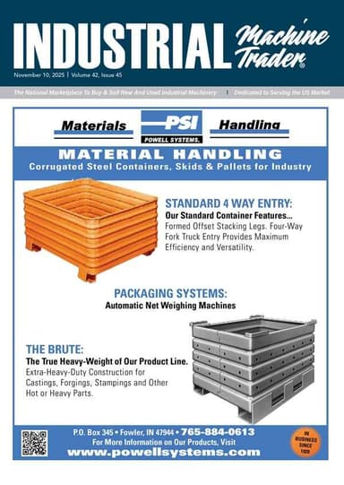 Industrial Machine Trader - November 10, 2025