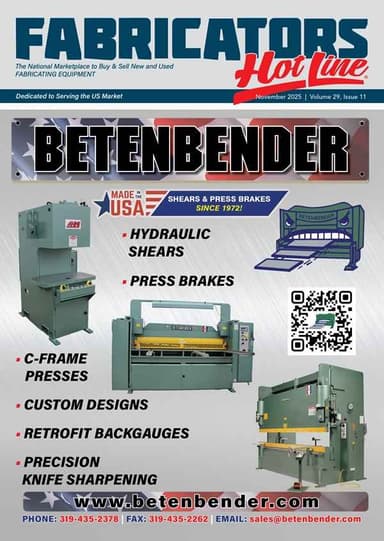 Fabricators Hot Line - November 2025