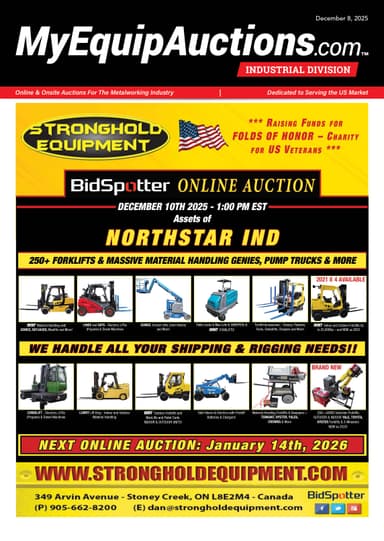 My Equip Auctions - December 8, 2025