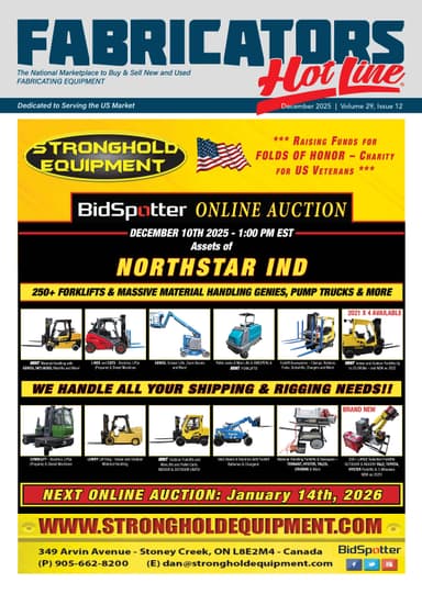 Fabricators Hot Line - December 2025