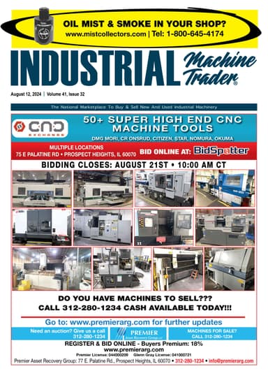 Industrial Machine Trader - August 12, 2024