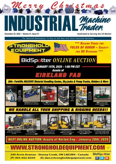 Industrial Machine Trader - December 23, 2024