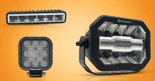 Continental Introduces NightViu LED Driving Lights Engineered for Construction and Off-Highway Use